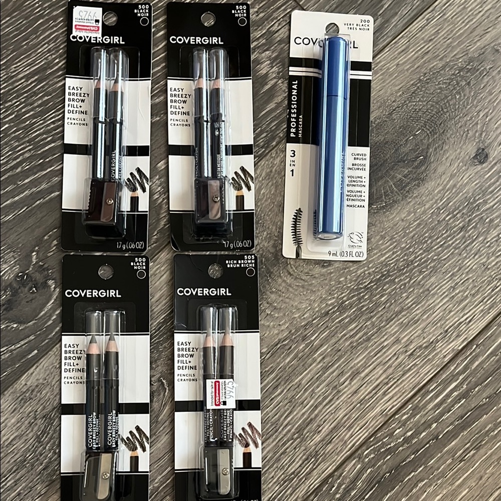 Lot of 5 NEW COVERGIRL Eye Makeup products